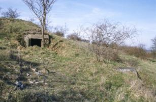 Ligne Maginot - REBBERG 2 - ENTRéE SUD - (Blockhaus pour arme infanterie) - L'entrée
A droite la chambre de coupure 6B