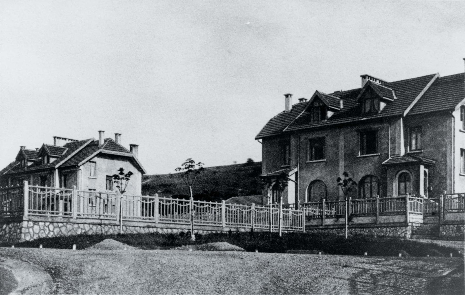 Ligne Maginot - VECKRING - (Cité Cadres) - Carte postale
La cité jardin des officiers - Inconnu