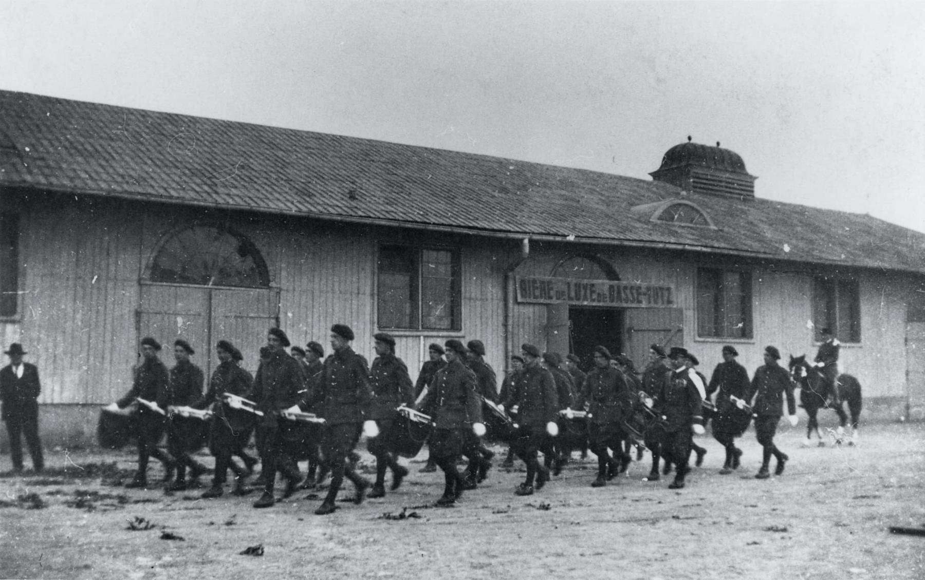 Ligne Maginot - 151° Régiment d'Artillerie de Position (151° RAP) - Thionville
La fanfare  du 151° RAP en 1938