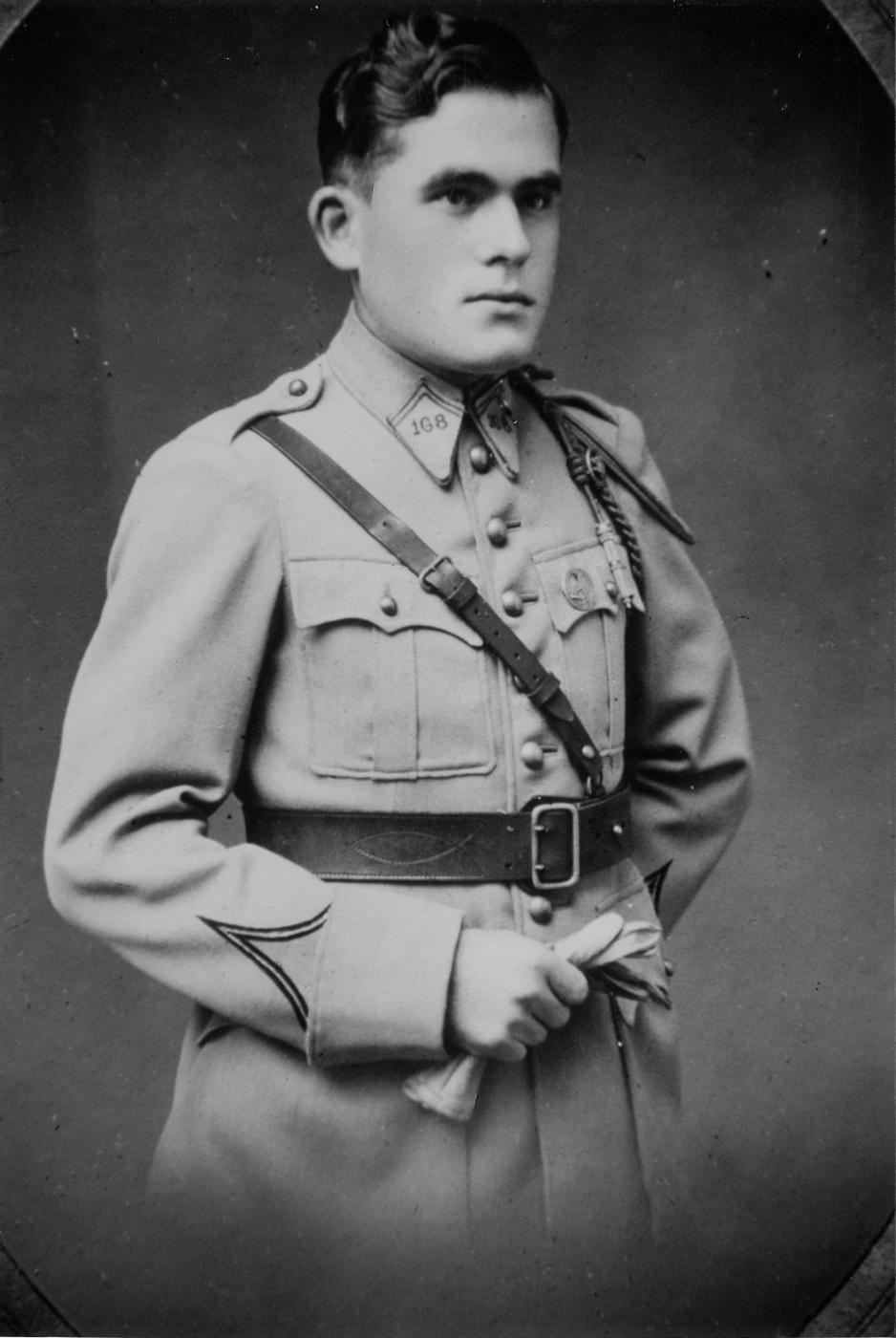 Ligne Maginot - 168° Régiment d'Infanterie de Forteresse (168° RIF) - Soldat du 168° RIF