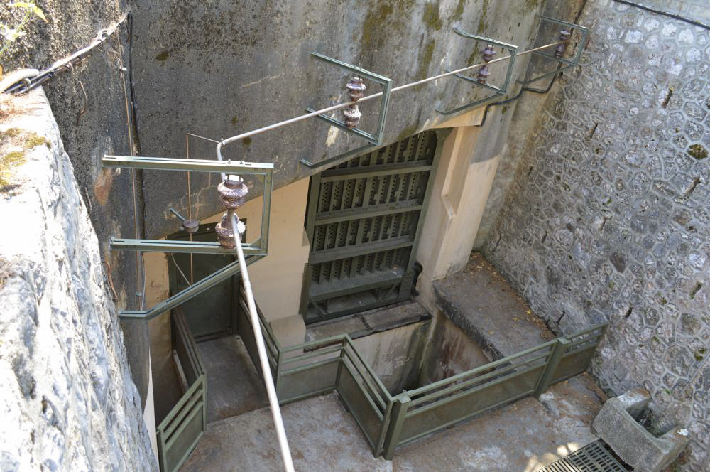 Ligne Maginot - CAP MARTIN - (Ouvrage d'artillerie) - Bloc 1
Entrée de l'ouvrage