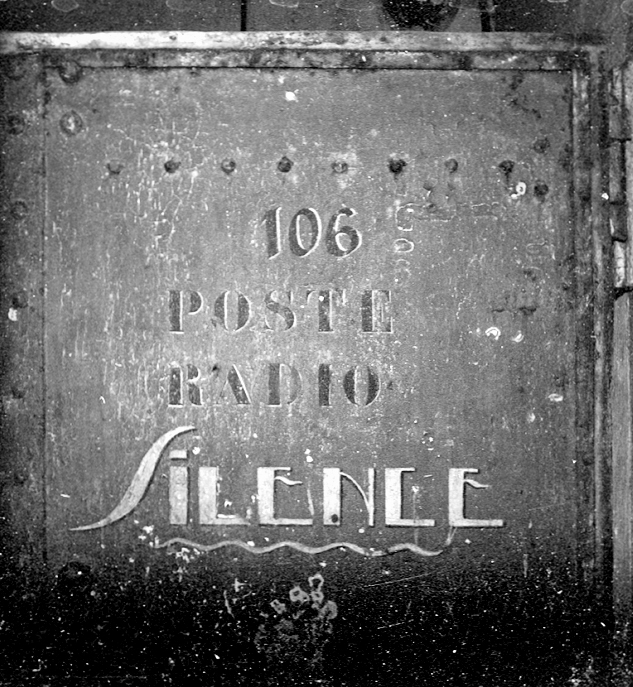 Ligne Maginot - CAP MARTIN - (Ouvrage d'artillerie) - La porte du local radio