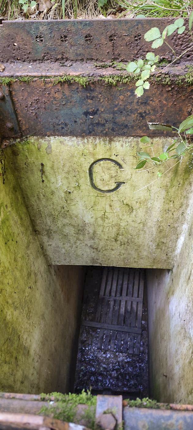 Ligne Maginot - G - (Chambre de coupure - Avec central) - Le marquage - J.Luc