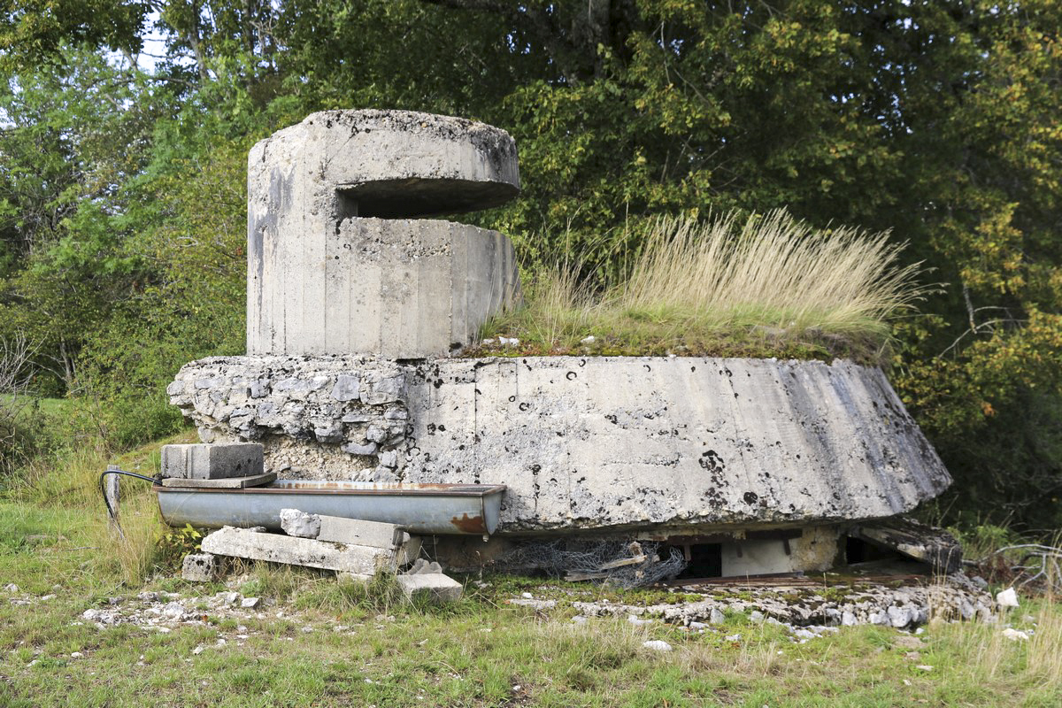 Ligne Maginot - LES COMBES - (Observatoire indéterminé) - L'observatoire à 2 niveaux - Alain Perouffe