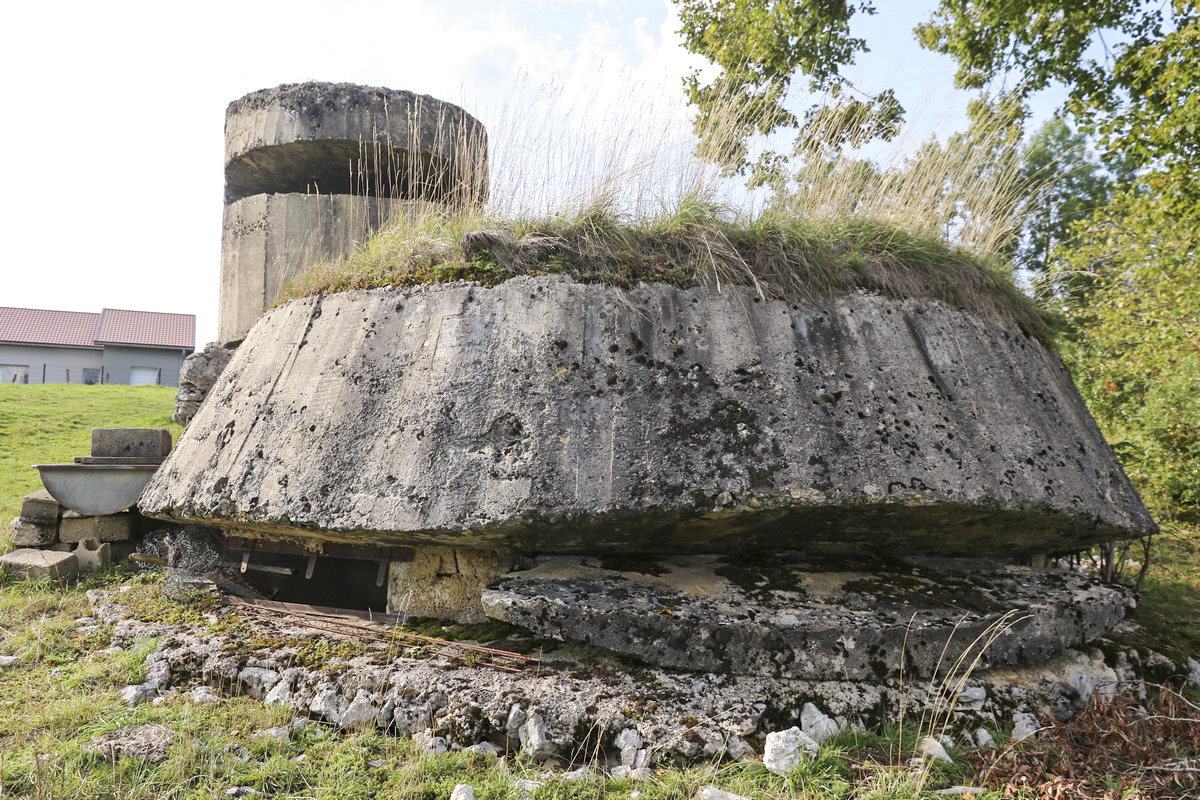 Ligne Maginot - LES COMBES - (Observatoire indéterminé) - L'observatoire à 2 niveaux - Alain Perouffe