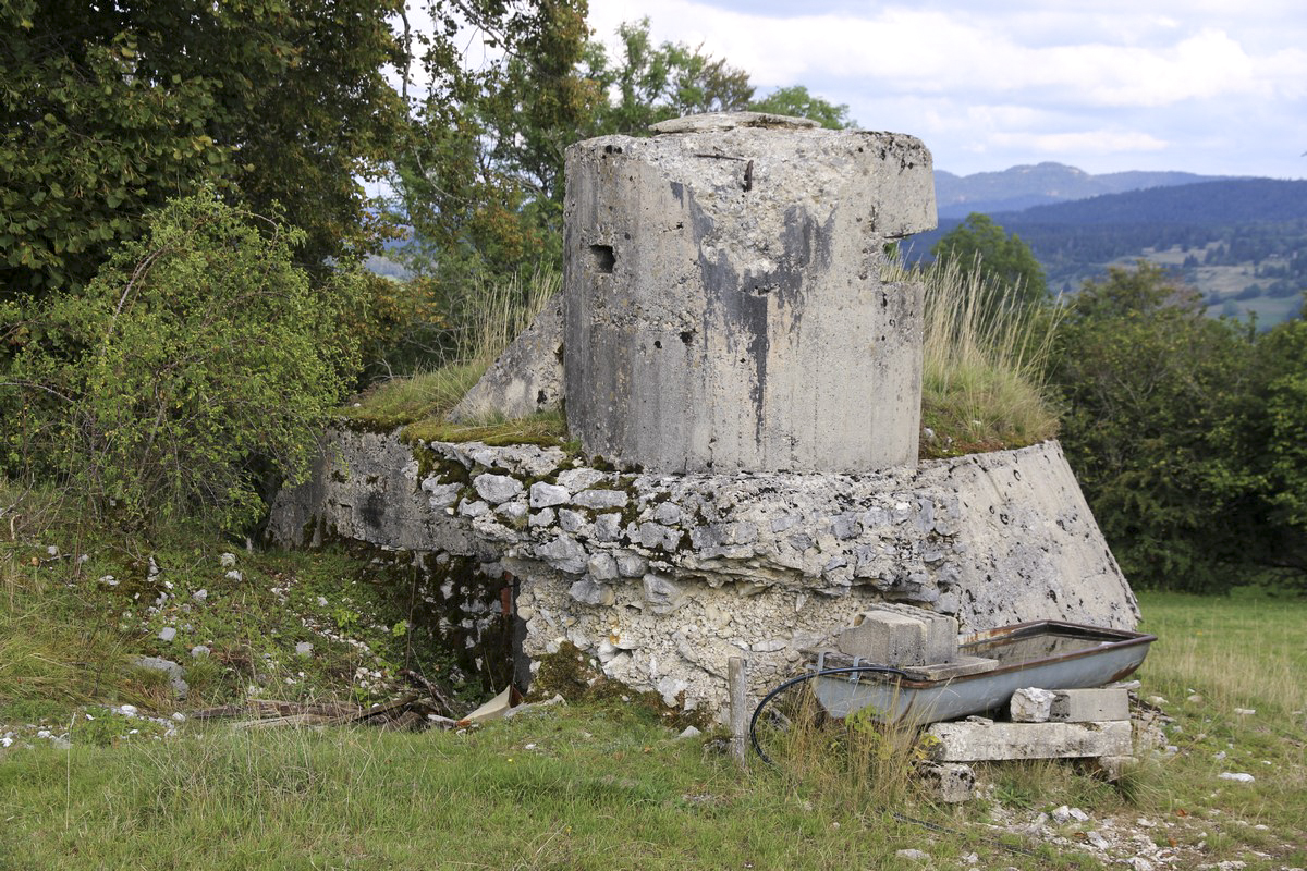 Ligne Maginot - LES COMBES - (Observatoire indéterminé) - L'observatoire à 2 niveaux - Alain Perouffe