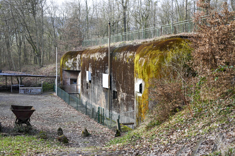 Ligne Maginot - ZEITERHOLZ - X6 - (Abri) - Facade de l'abri