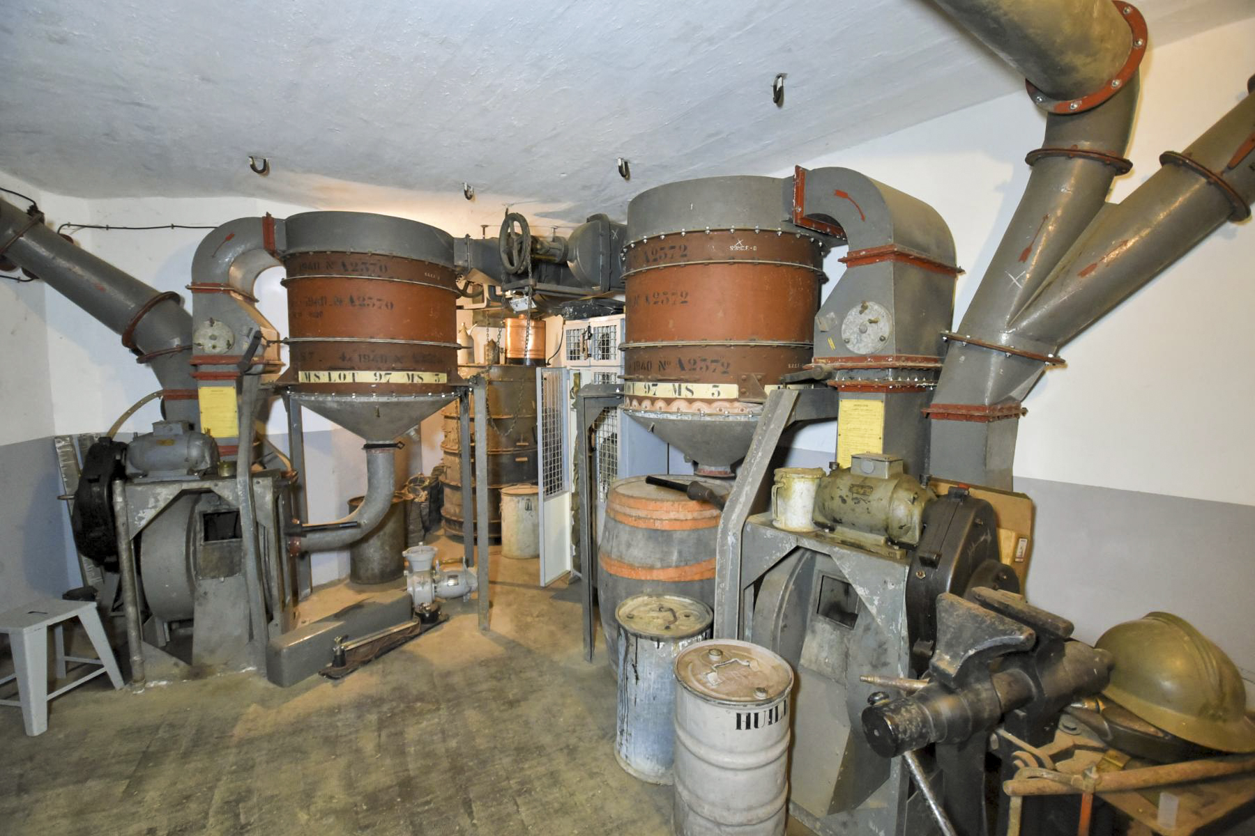 Ligne Maginot - GRAND LOT - C36 - (Casemate d'infanterie - Double) - Les filtres - Ludovic KNAPP