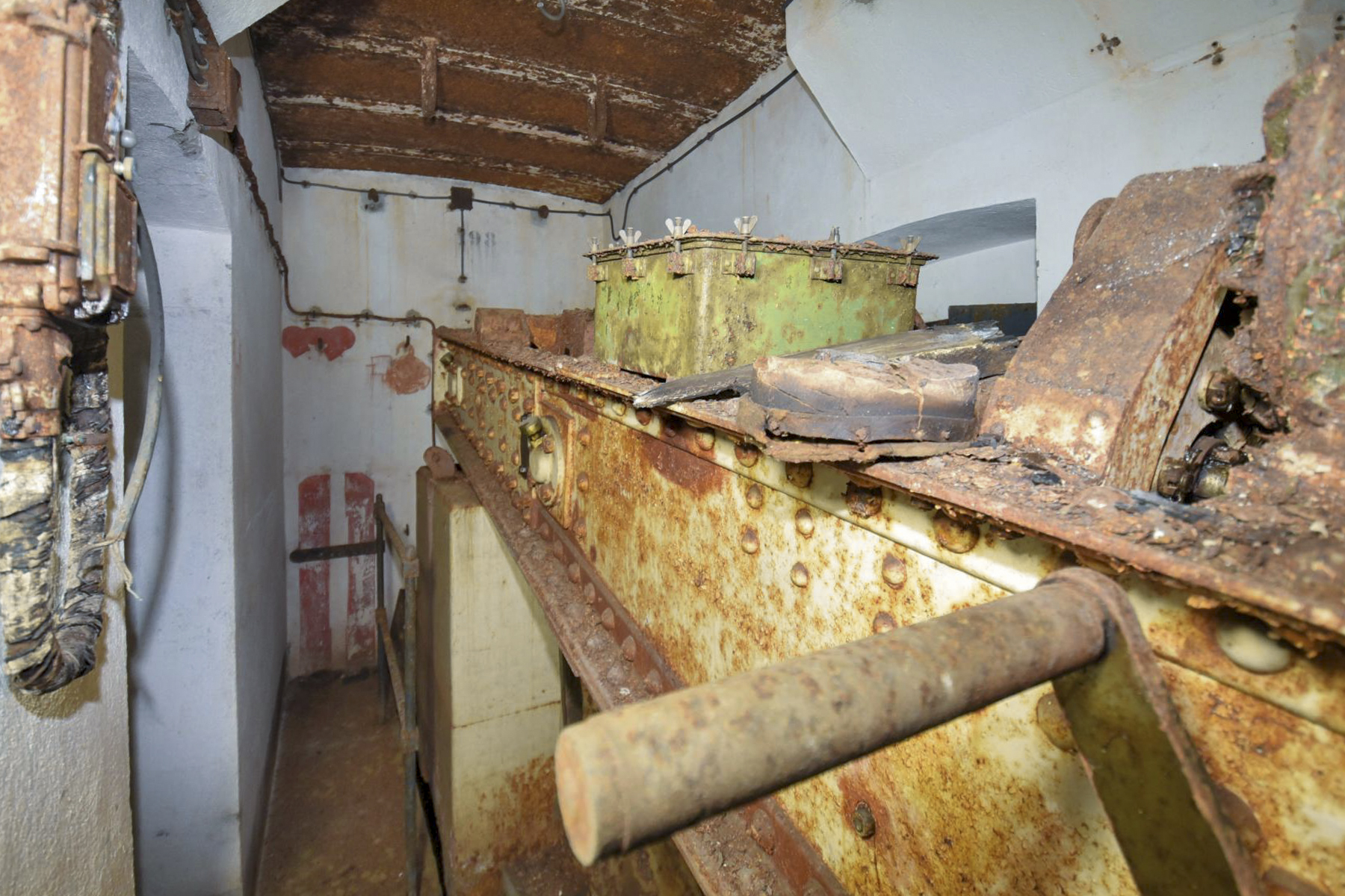 Ligne Maginot - FERMONT - A2 - (Ouvrage d'artillerie) - Bloc 2
Balancier de la tourelle - Ludovic KNAPP