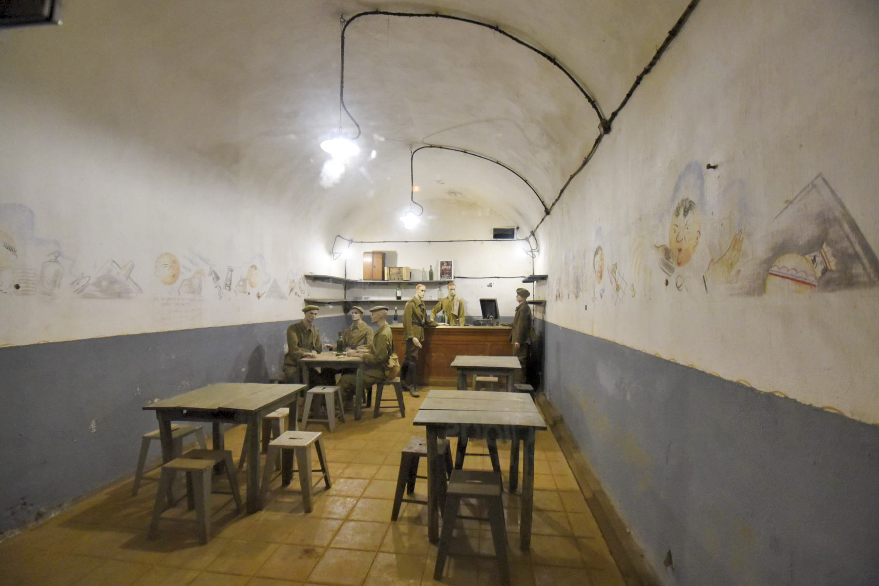 Ligne Maginot - FERMONT - A2 - (Ouvrage d'artillerie) - Foyer de la troupe - Ludovic KNAPP