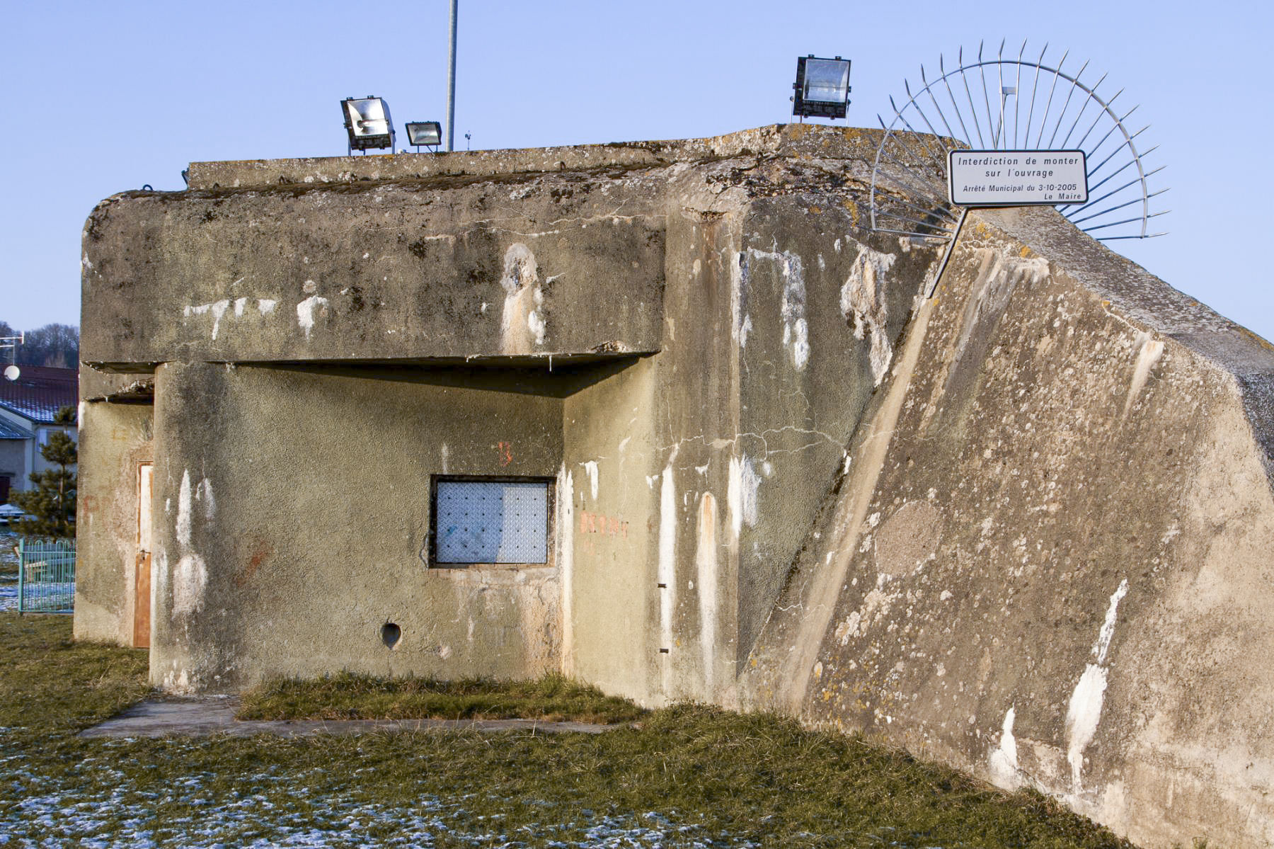 Ligne Maginot - CB8 - SENTZICH - (Blockhaus pour canon) -  - Michel Teiten