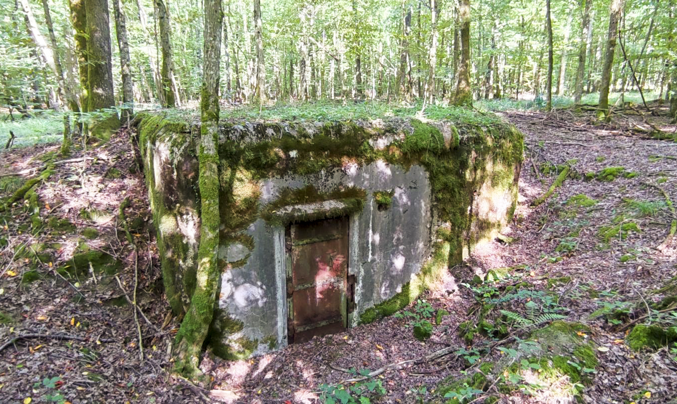 Ligne Maginot - G1 - (Chambre de coupure - Avec central) - Vue du blockhaus - J.L