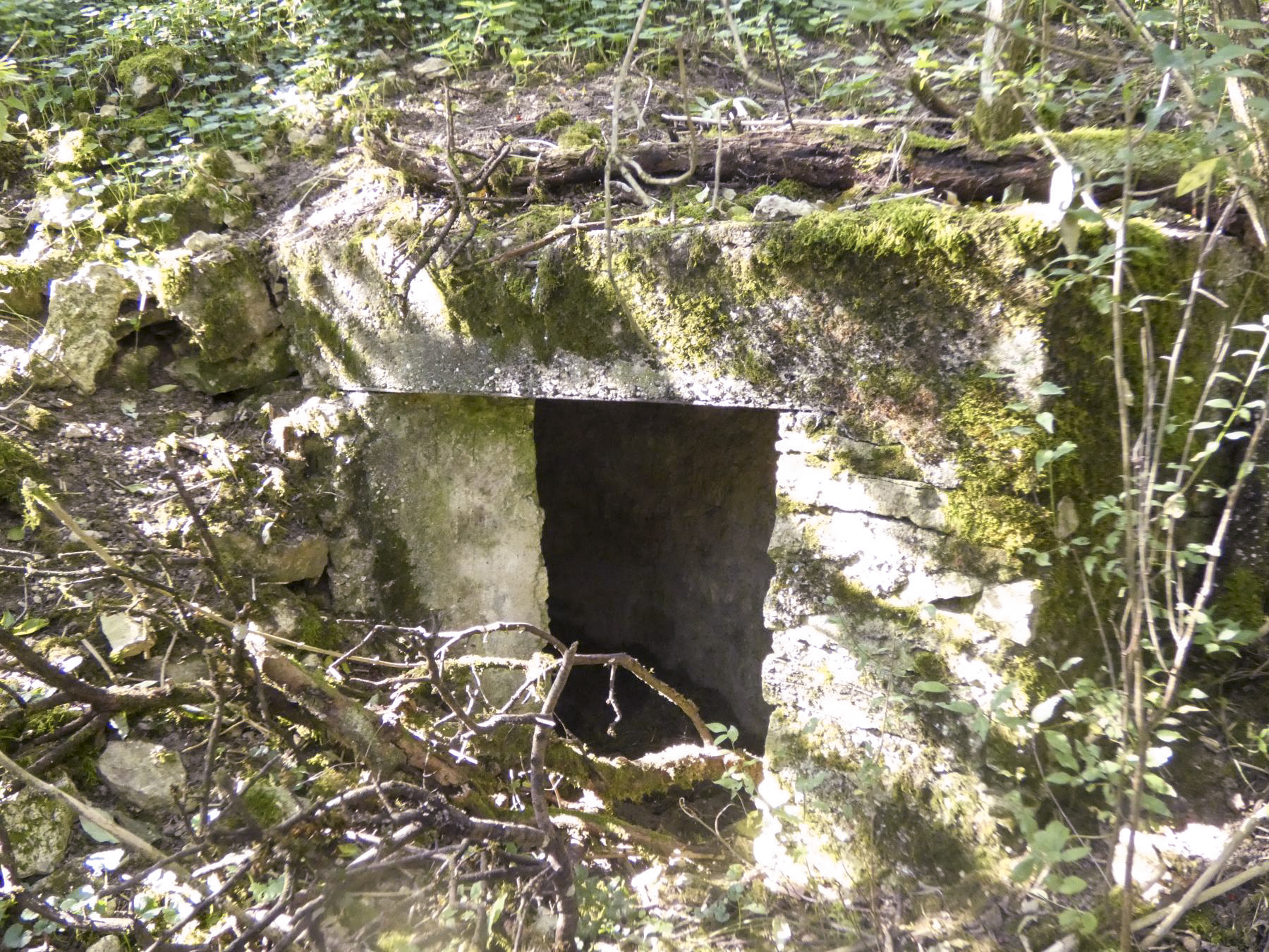 Ligne Maginot - BOMBACHERHOF - FERME BOMBACH (3°BON 166° RIF) - (PC de Quartier) - Bâtiment principal
Le sortie du couloir  - Minich jean michel