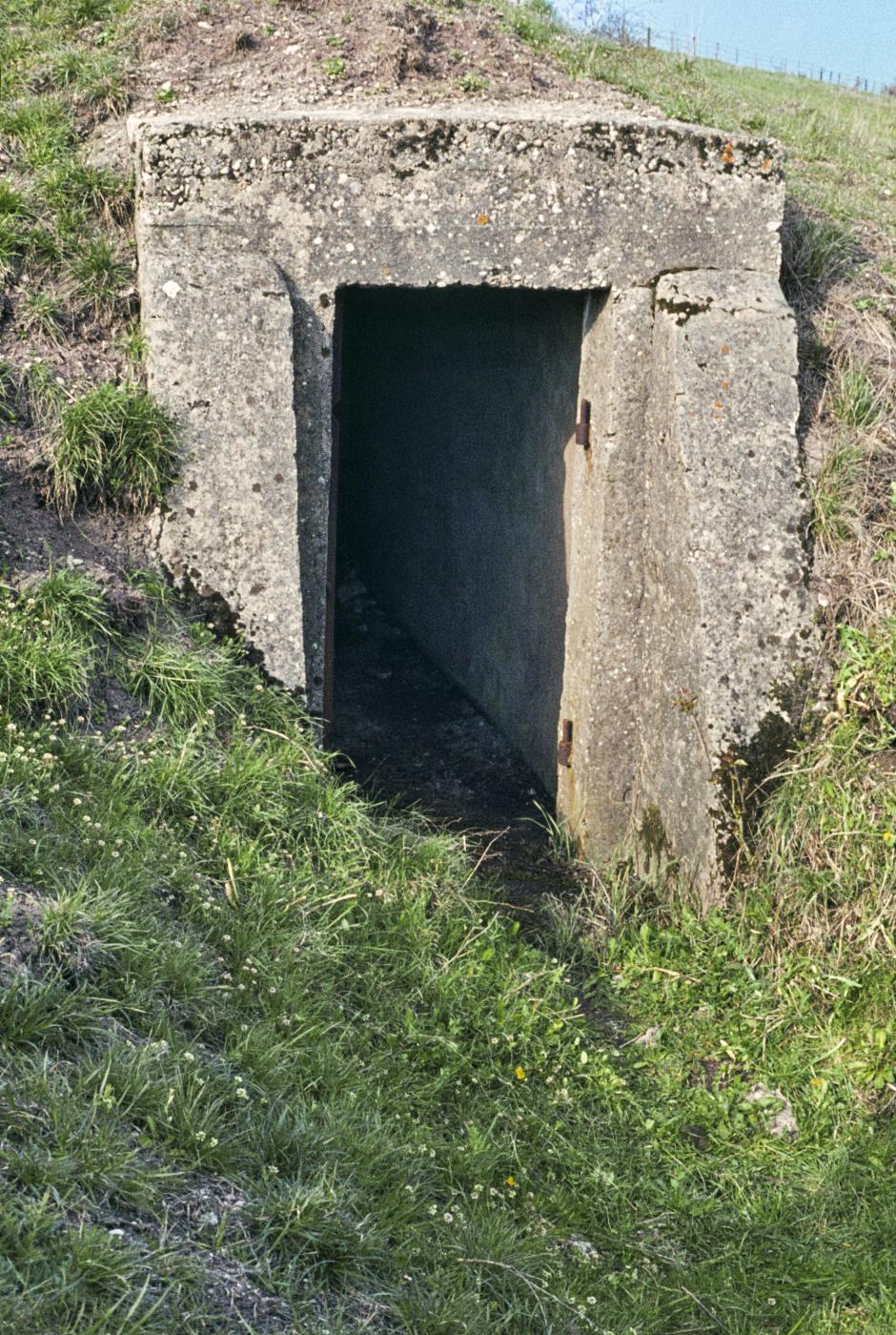 Ligne Maginot - REBBERG 2 - ENTRéE SUD - (Blockhaus pour arme infanterie) - L'entrée - MANSUY Michel