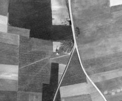 Ligne Maginot - B454 - QUAROUBLE (PDS - PC S/S-QUARTIER ONNAING) - (Abri actif) - Le blockhaus, avant la construction de l'autoroute