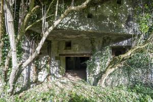 Ligne Maginot - RODIGNIES EST - (Casemate d'infanterie - Double) - Les entrées hommes et matériel