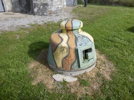 Ligne Maginot - LA SALMAGNE - (Ouvrage d'infanterie) - La tourelle de char FT 