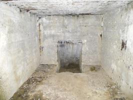Ligne Maginot - L'ALOUETTE - (Blockhaus pour arme infanterie) - Le second accès au fond de l'abri (remblayé)