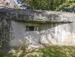Ligne Maginot - LA TOUR - (Blockhaus pour canon) - Le créneau mitrailleuse