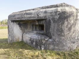 Ligne Maginot - ODOMEZ - (Blockhaus pour canon) - Créneau pour un canon antichar de 25 mm