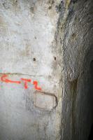 Ligne Maginot - CONCHETAS - CONQUET (OC) - (Ouvrage d'infanterie) - Support de lanterne au croisement de la galerie vers le bloc 3.