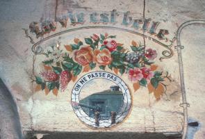 Ligne Maginot - KOBENBUSCH  - A13 - (Ouvrage d'artillerie) - Peintures murales dans l'ouvrage