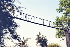 Ligne Maginot - BOVENBERG - (Casernement) - Le portail d'entrée du terrain