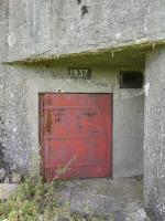 Ligne Maginot - B513 - WARGNIES LE GRAND - (Blockhaus pour canon) - L'entrée pour canon antichar