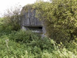 Ligne Maginot - A58 - JENLAIN OUEST - (Blockhaus lourd type STG / STG-FCR - Double) - Créneau d'observation frontal