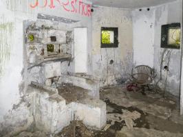 Ligne Maginot - LE CORBEAU - (Blockhaus pour canon) - Une des deux trémies Pamart-Lemaigre