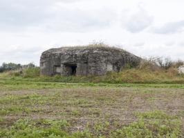 Ligne Maginot - SUD DE BRUILLE - (Blockhaus pour canon) - Côté entrée