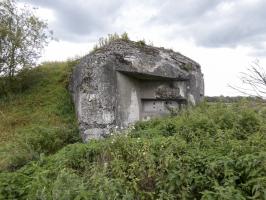 Ligne Maginot - SUD DE BRUILLE - (Blockhaus pour canon) - Créneau 25 AC