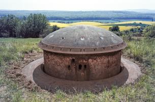 Ligne Maginot - BOVENBERG - A27 - (Ouvrage d'infanterie) - Bloc 6
Tourelle des mitrailleuses