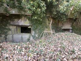 Ligne Maginot - RODIGNIES EST - (Casemate d'infanterie - Double) - Créneaux pour canon de 25mm et mitrailleuse Hotchkiss