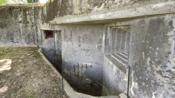 Ligne Maginot - 22/3 - GERSTHEIM - (Casemate d'infanterie - Double) - Façade chambre de tir Nord