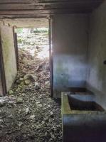 Ligne Maginot - AB313 - ROSSELN 2 - (Blockhaus pour canon) - Vue de l'entrée depuis l'intérieur.