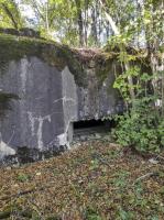 Ligne Maginot - AB313 - ROSSELN 2 - (Blockhaus pour canon) - Créneau de tir