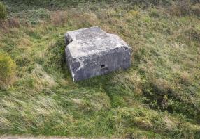 Ligne Maginot - B454 - QUAROUBLE (PDS - PC S/S-QUARTIER ONNAING) - (Abri actif) - Vue arrière 
