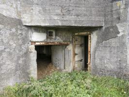 Ligne Maginot - TRINQUETTE - (Casemate d'infanterie - Simple) - Entrée pour canon et entrée des hommes