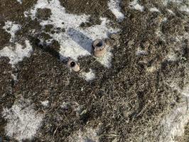 Ligne Maginot - FORT DE LEVEAU - (Chambre de coupure - Avec central) - Arrivées sur la toiture