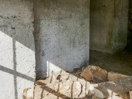 Ligne Maginot - PLANTIS - (Blockhaus pour canon) - Peinture décorative dans l'entrée