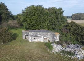 Ligne Maginot - PLANTIS - (Blockhaus pour canon) - 