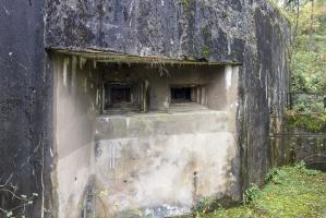Ligne Maginot - SIMSERHOF - (Ouvrage d'artillerie) - Bloc 1
Créneaux JM/AC47 et JM