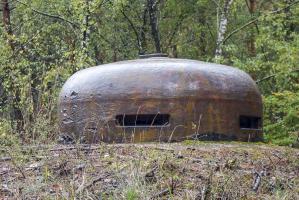 Ligne Maginot - SIMSERHOF - (Ouvrage d'artillerie) - Bloc 5
Cloche VDP dont on devine les restes de camouflage