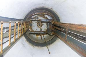 Ligne Maginot - SIMSERHOF - (Ouvrage d'artillerie) - Bloc 6
Intérieur de la cloche VDP