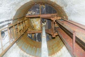 Ligne Maginot - SIMSERHOF - (Ouvrage d'artillerie) - Bloc 6
Intérieur de la cloche GFM