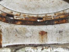 Ligne Maginot - ANNEXE DE FORT UHRICH (II/155° RAP) - (Position d'artillerie préparée) - Cloche observatoire d'artillerie Mle 1896 légère (P.B St 1896 leicht)