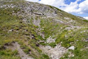 Ligne Maginot - GONDRAN E - (Ouvrage d'infanterie) - Bloc 4
Amorce de fouille à l'emplacement prévu pour bloc jamais construit