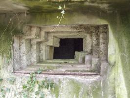Ligne Maginot - SCHIRRHEINERWEG EST - (Casemate d'infanterie - Simple) - L'embrasure pour le canon anti-char.