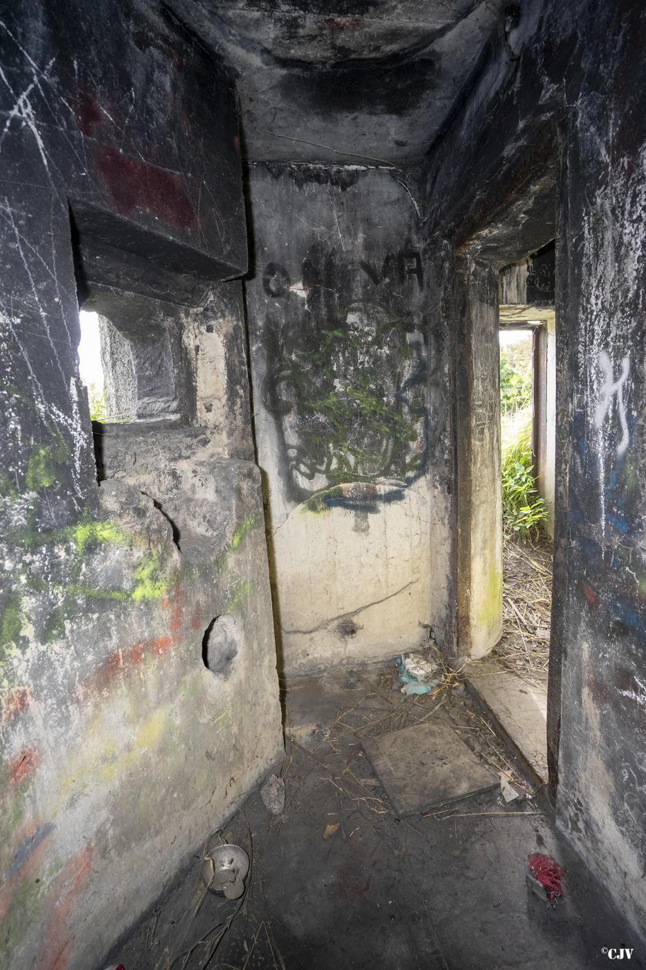 Ligne Maginot - B444 - FOSSE CUVINOT - (Blockhaus pour canon) - L'entrée du personnel - Lia VERMEULEN